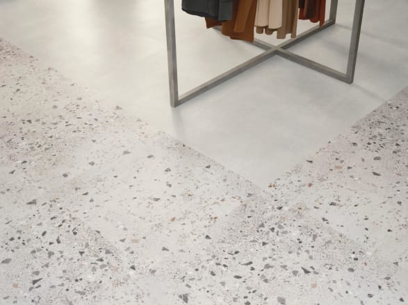 Rialto Concrete | Slip resistant LVT Safety Flooring from the